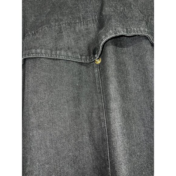 Vintage David James Coat Mens XXLarge Denim Duster Southwestern Made USA 90s - Picture 12 of 16